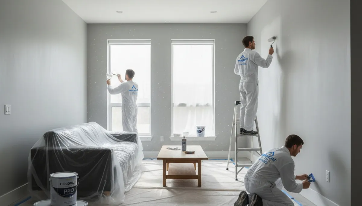 Interior house painting service in Beverly, MA for durable, humidity-resistant home finishes