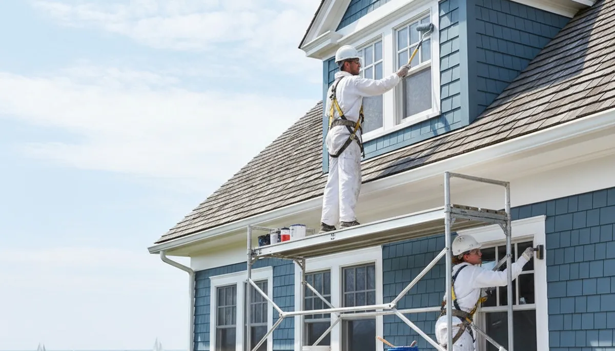 Professional painting crew serving Beverly, MA for residential and commercial painting services